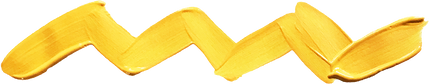 Vibrant Yellow Zigzag Paint Daubs